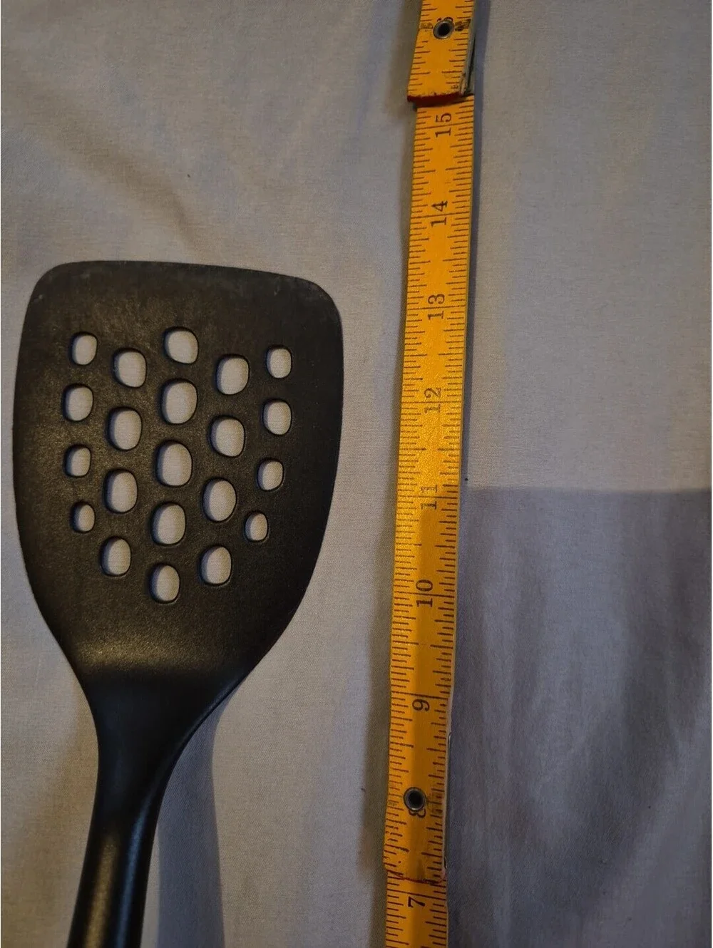 OXO Good Grips Nylon Round Turner  Black Spatula 13.5× 3.5 